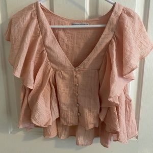 Goodnight Macaroon Pink Short Sleeve Top